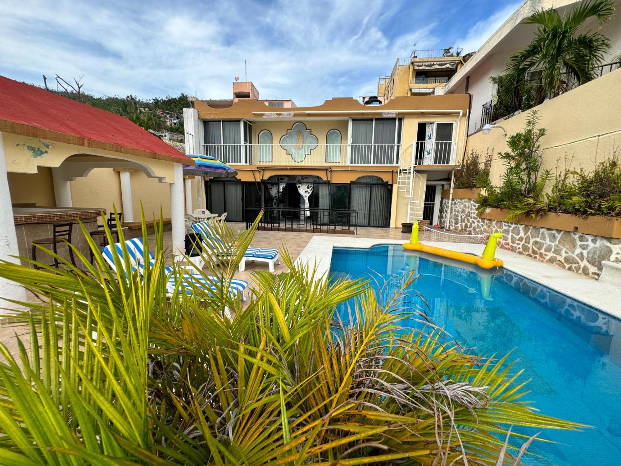 Blue Coast With Pool And Ocean View 10 To 35 P Villa Acapulco Luaran gambar