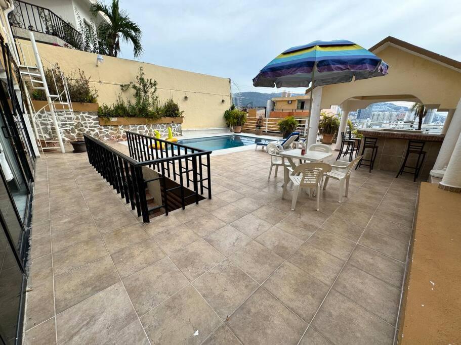 Blue Coast With Pool And Ocean View 10 To 35 P Villa Acapulco Luaran gambar